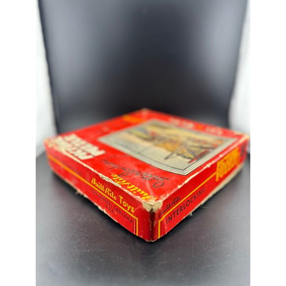 Vintage Built-Rite Puzzle - Ship Building - Picture 3 of 6